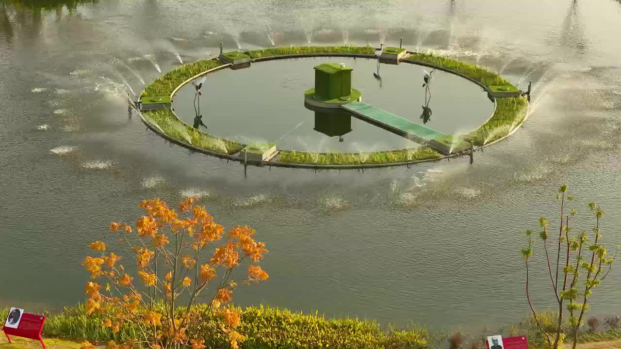 南通：洪江排水人工湿地项目试运行探索低碳生态治水新路径